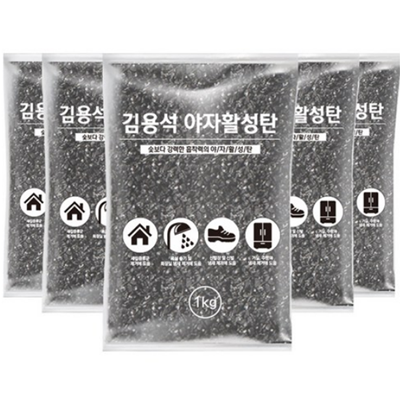 셀프 베이크아웃 습식 버닝 베이크 아웃 볼 공기정화용 숯 새집증후군 방분탄 5kg : 또또또마트