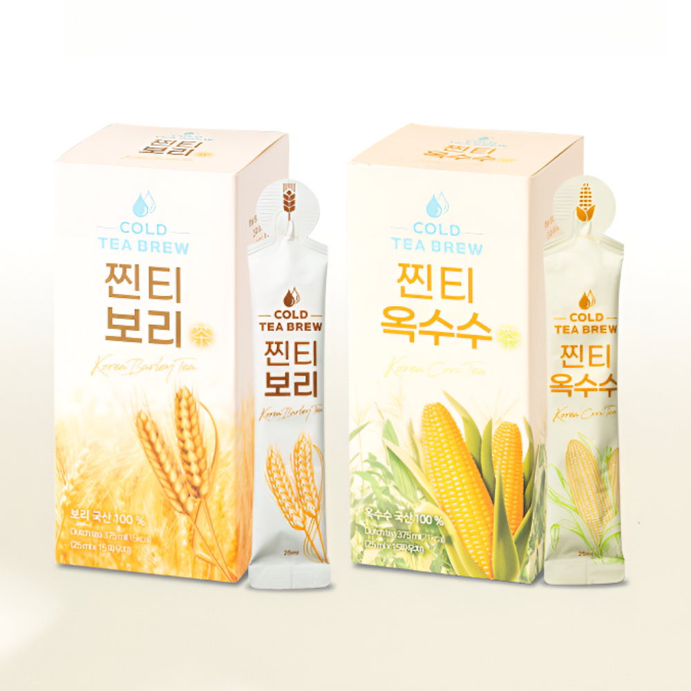 아기보리차 옥수수차 찐티보리 유기농 원액 25ml X 15스틱 : maro living