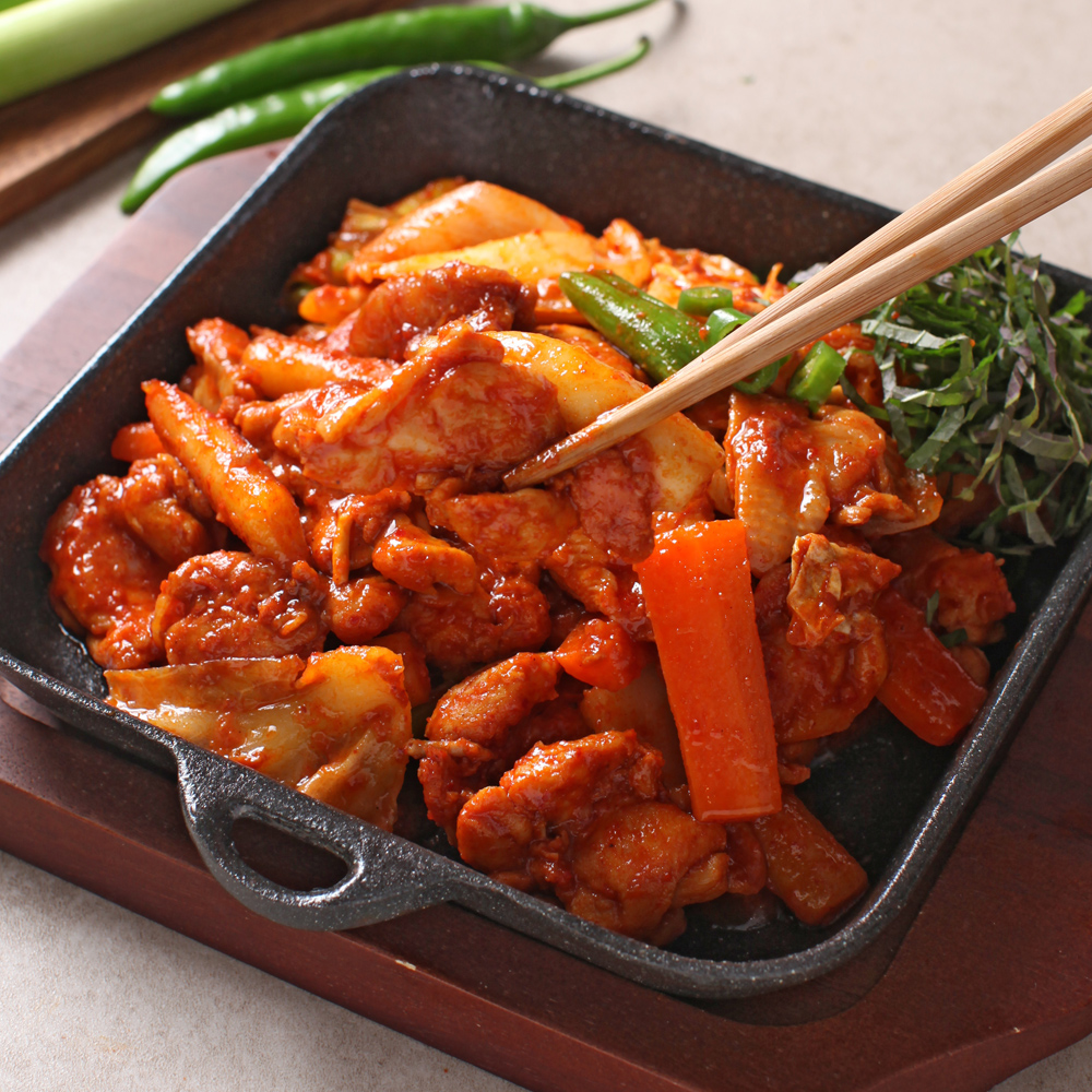 철판 춘천닭갈비 밀키트 : 옆집이모네