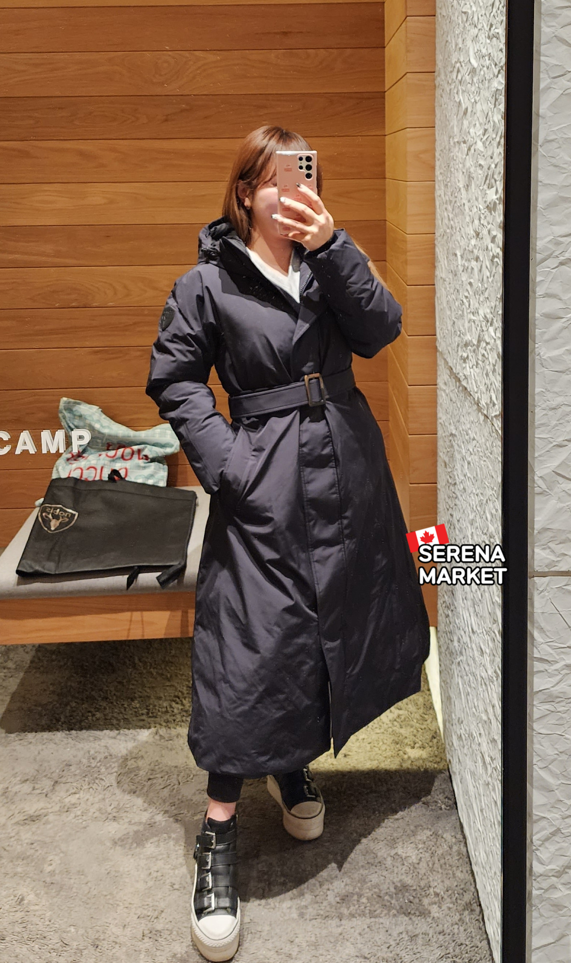 노비스 아우라 여성 롱패딩 코트 Nobis Aura Long Coat : 세레나마켓