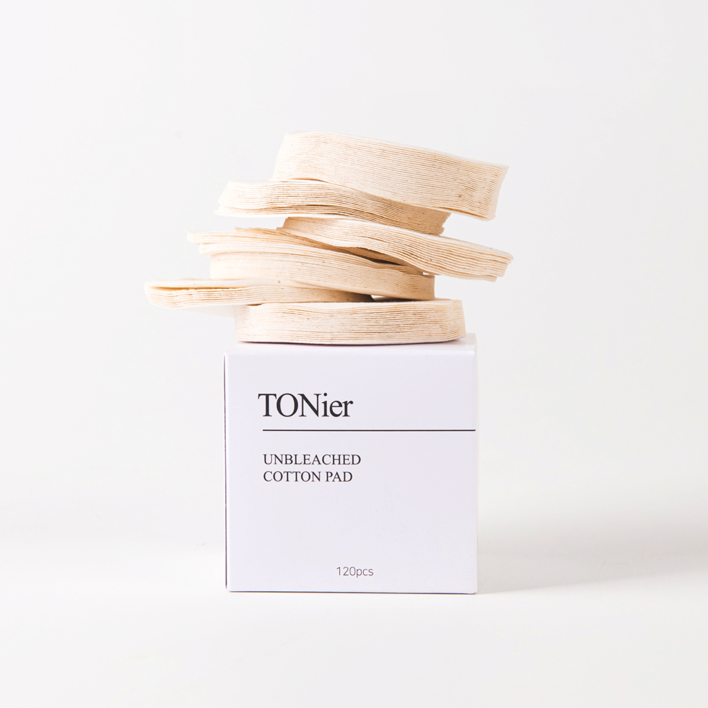 [1+1기획] 토니어 무표백 화장솜 순면패드 120매+120매 (7cm) : 토니어 TONier