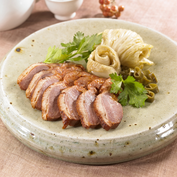흑마늘 오리훈제 슬라이스 자체 생산 국내산 오리 1kg : 오케이덕