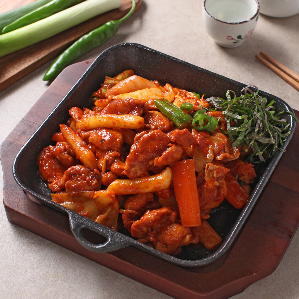 철판 춘천닭갈비 밀키트 : 옆집이모네