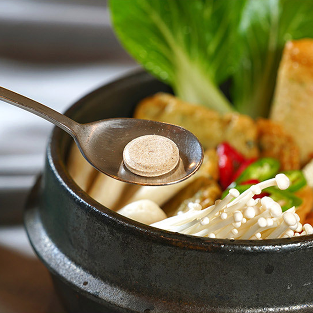 천연조미료 고체 육수 간편 캠핑 국물 간단 요리 밥쿡찌개 105g(3g 35정) 2개 : 하얀초록스토어