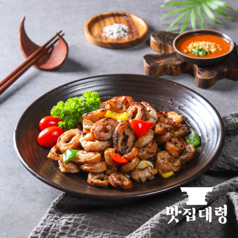 맛집대령 한방생막창 500g 소스포함 숙성비법 병영막창 스타일 : 맛집대령