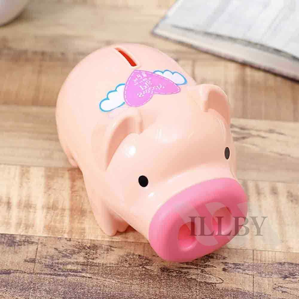 일비 핑크 돼지저금통 대 예쁜저금통 지폐저금통 동전모으기 : 일비스마트