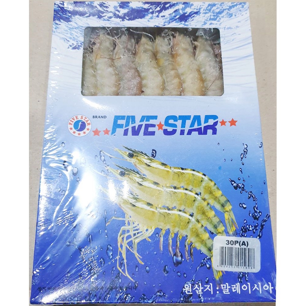 수산물 냉동수산물 바나메이 새우 통새우 30미구이용500g X10 냉동수 : 서치플레이스