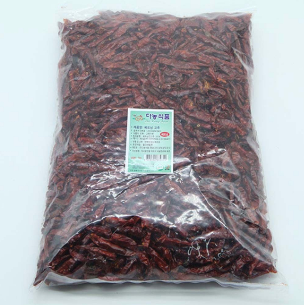 수입식품 수입식재료 매운 베트남 건고추 1kg 식자제 가공식품 : 서치플레이스A