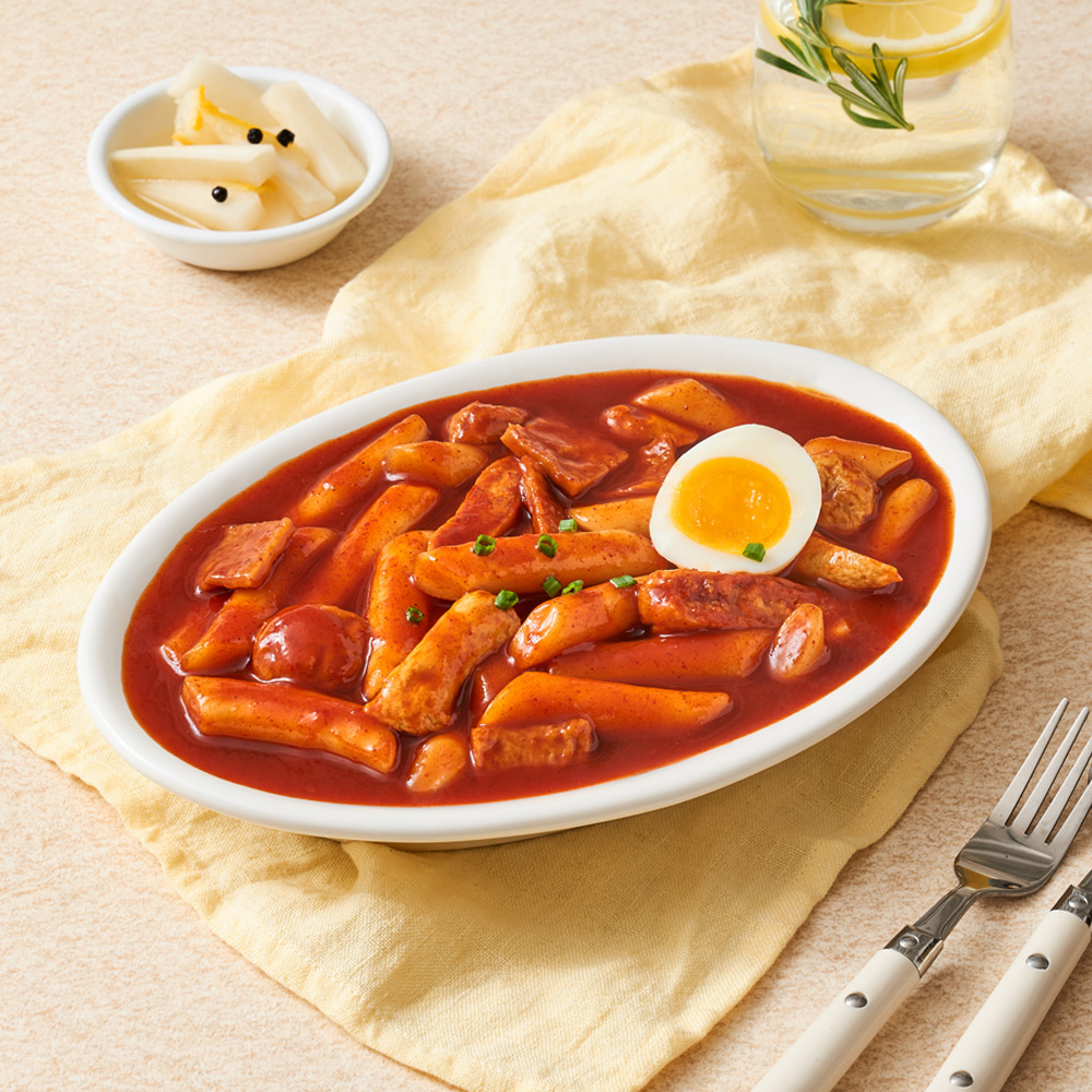 [장사의신 장신몰] 밀키트 분식 밀떡 어묵 볶이 국물 떡볶이 540g [2인분] : 장사의신몰
