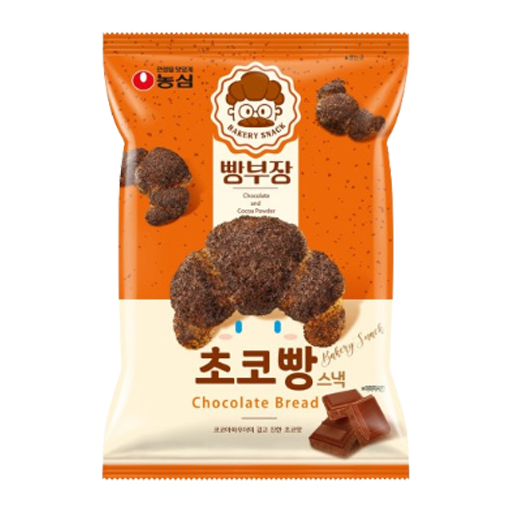 농심 빵부장 초코빵 스낵 55g [빵맛집] : 과자몰