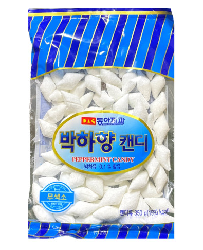 동아제과 가위박하 350g 박하향캔디 간식 사탕 : 달콤천국