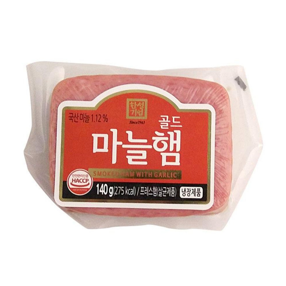 마늘햄 햄 축산가공식품 한성 골드 140G : 서치플레이스C
