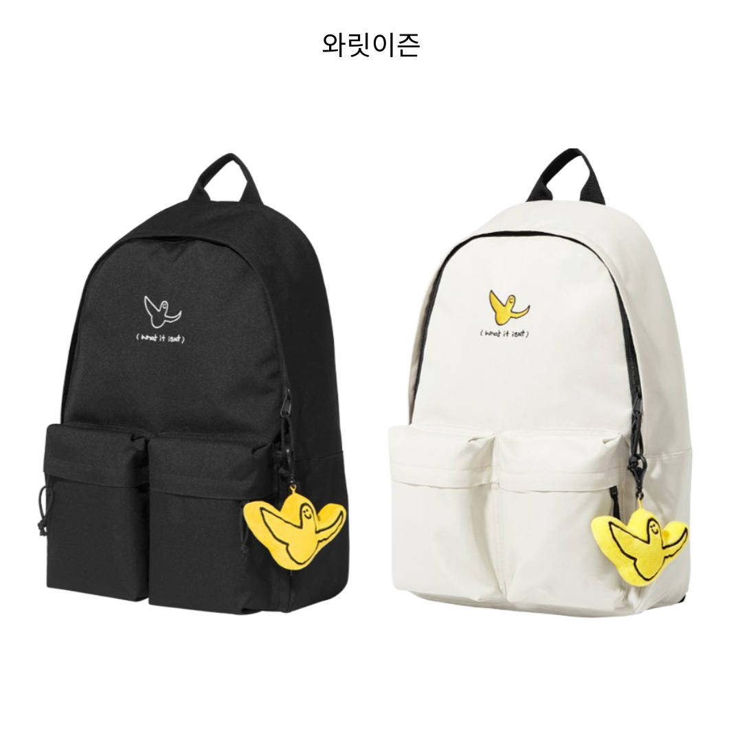 와릿이즌 엔젤 투포켓 데이백 MG2300BP03 : 씬나나몰