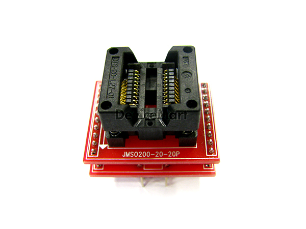 SOP 소켓 어댑터 20핀 JMSO200-20-20P 2.54mm : 디바이스마트
