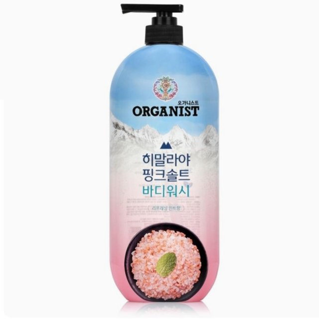 온더바디 오가니스트 히말라야 핑크솔트 바디워시 리프레싱 민트향 900g : 디엔마트 DN
