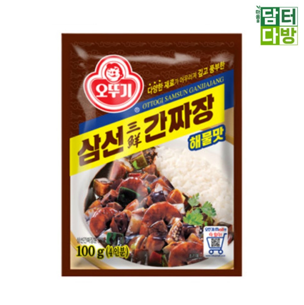 삼선간짜장 짜장소스 간편조리 오뚜기 해물맛 100gX10개 간짜장 : 서치플레이스3