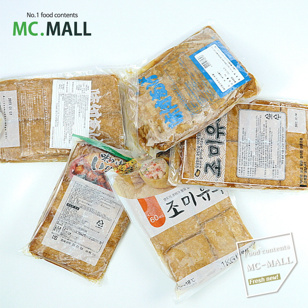 푸요 미스즈 오케이푸드 사각조미 유부초밥 전문점 가정용 1KG 900G : 엠씨몰 McMall