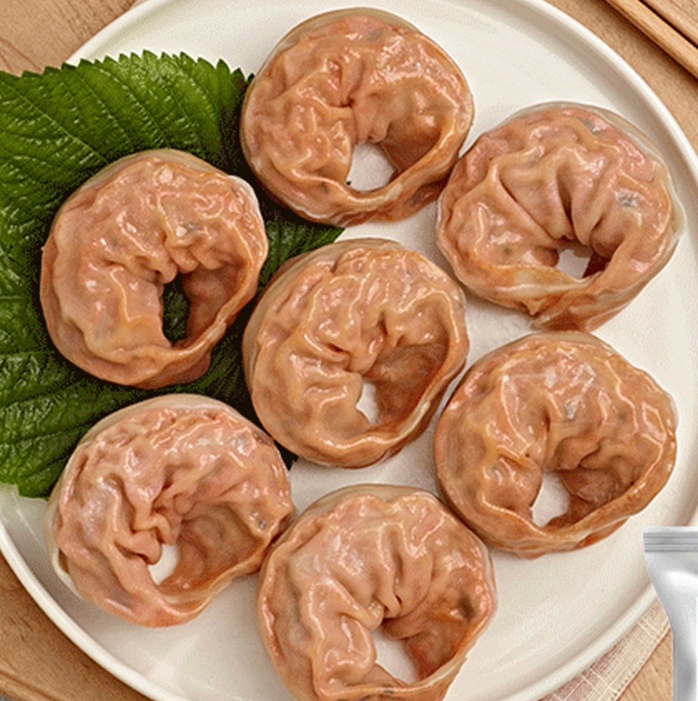 간식 김치만두 갈비만두 상생식품 신선재료 육즙가득 김치왕만두 1.4kg 만두 고기만두 : 서치플레이스3