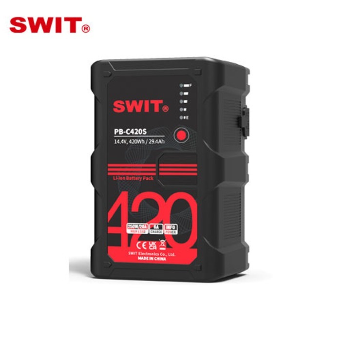 V마운트 배터리 420W  SWIT PB-C420S : 삼양테크