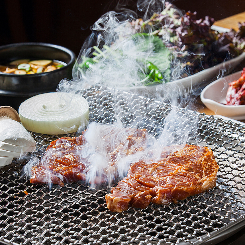 국내산 한돈 양념 돼지갈비 LA갈비 숯불 등갈비 : 맛꾼푸드