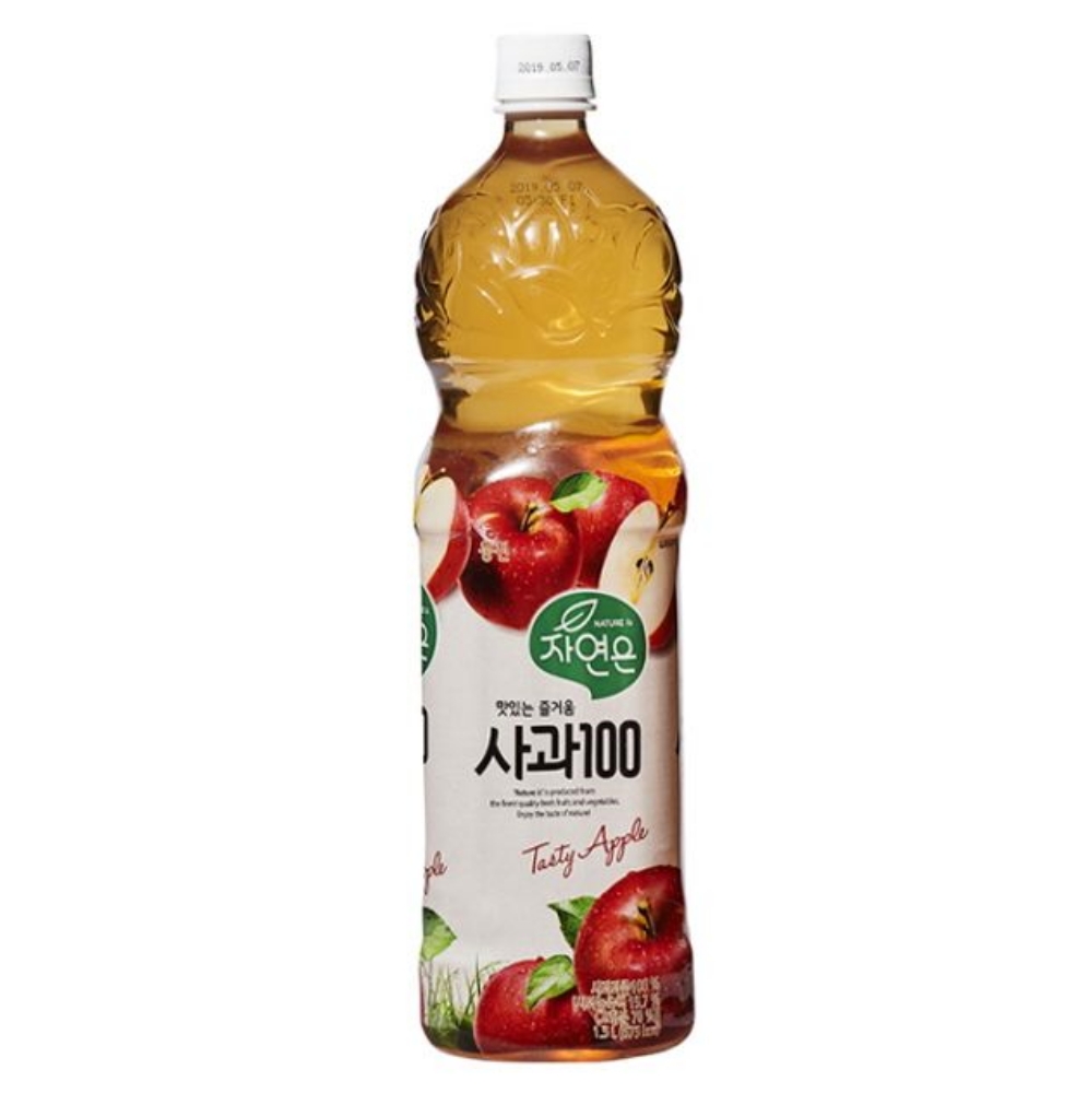 음료수 자연은 170일 사과 1.5L 웅진식품 식음료 과일음료 : 서치플레이스3