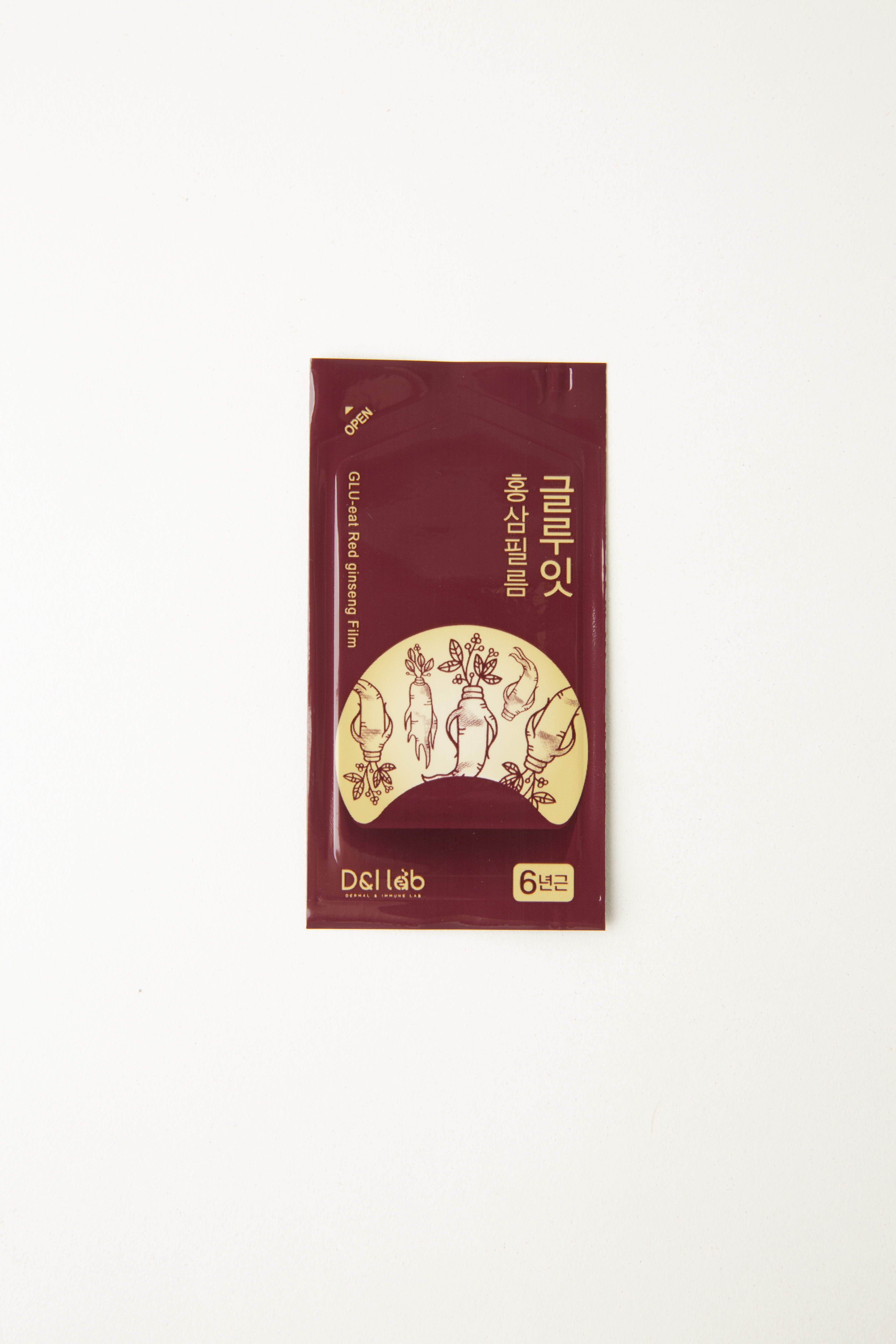 글루잇 홍삼 필름 발효 6년근 녹여먹는 영양제 명절 선물 세트 : 디앤아이랩