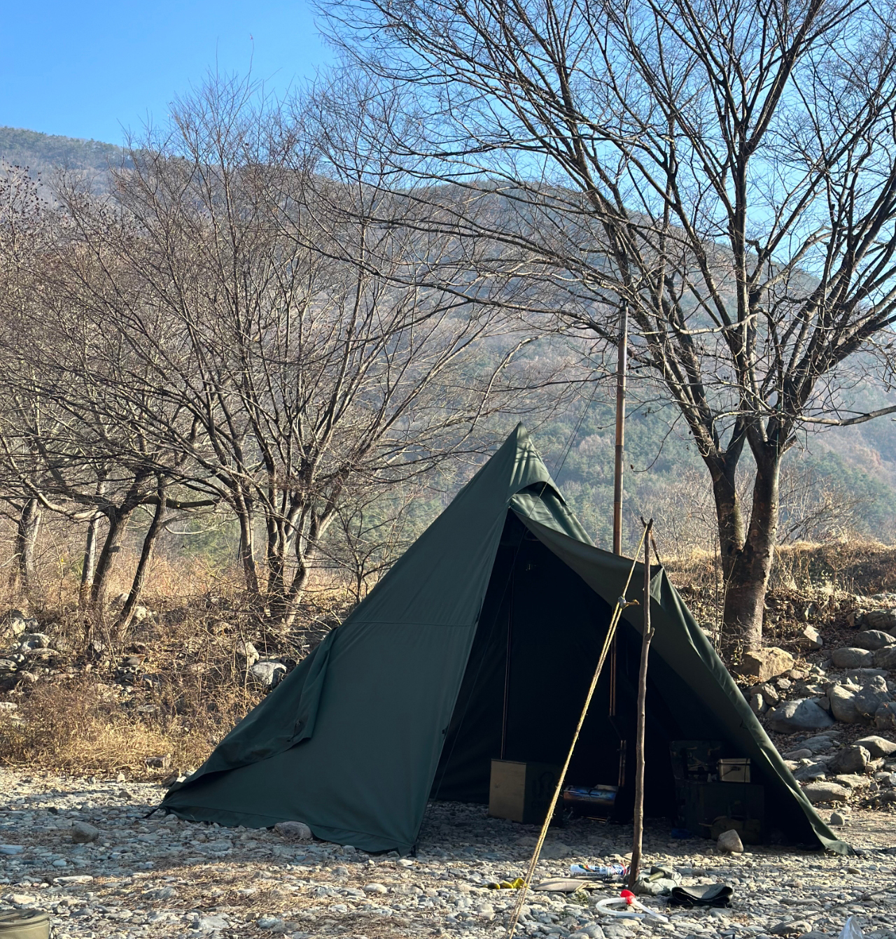 MFTP(MilitaryField TiPi tent)_카키 : 주식회사 미래레저산업