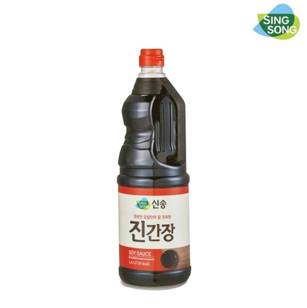 잡채 분식 업소용 진간장1.6L 신송 간장 요리 : 서치플레이스B
