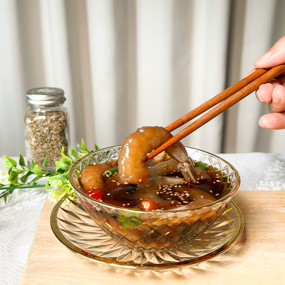 통영할매 깐 순살 간장 새우장 330G 1+1 : 주식회사 덕이네