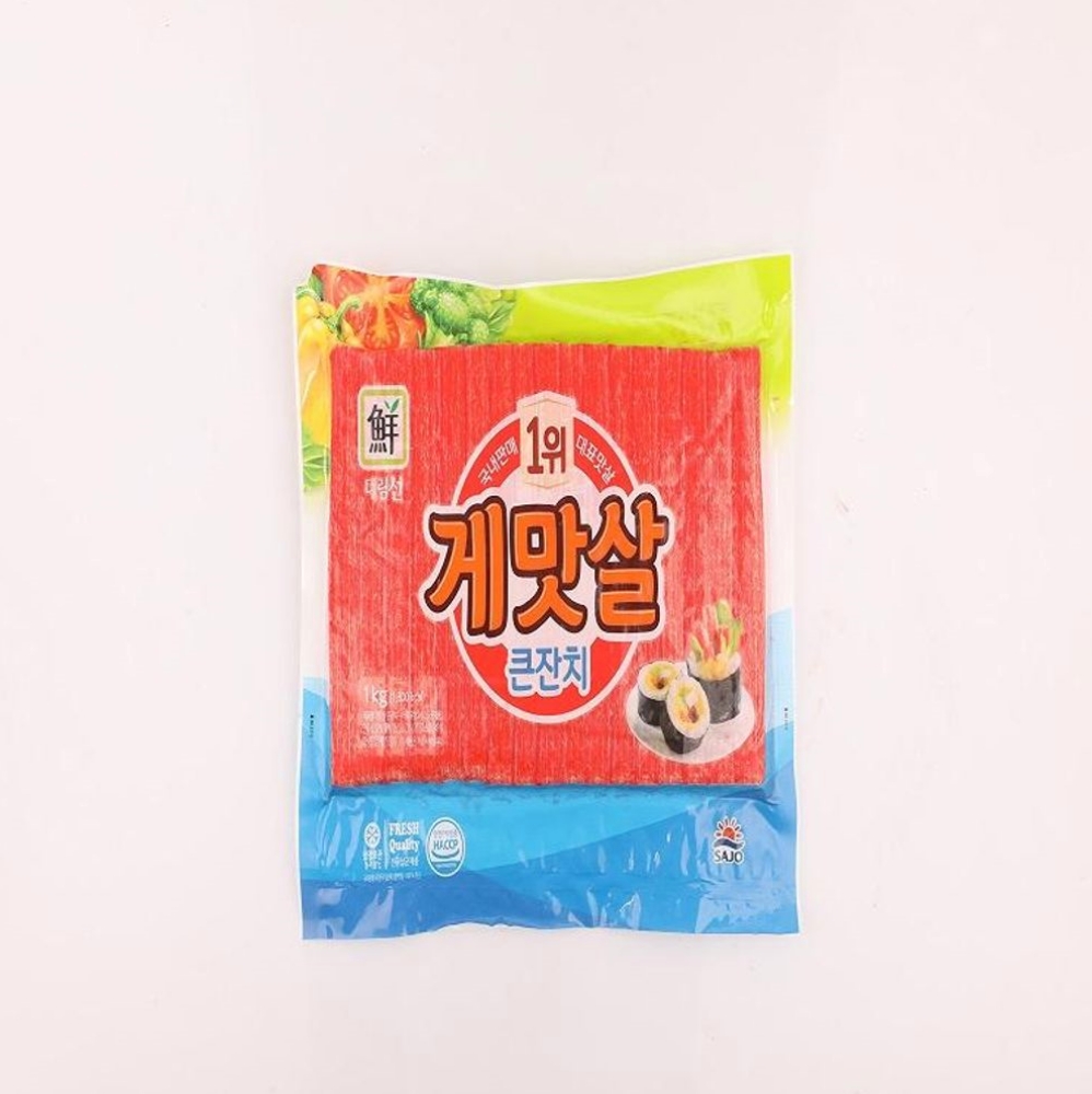 게맛살 게살 수산가공식품 대림 1KG 맛살 : 서치플레이스D