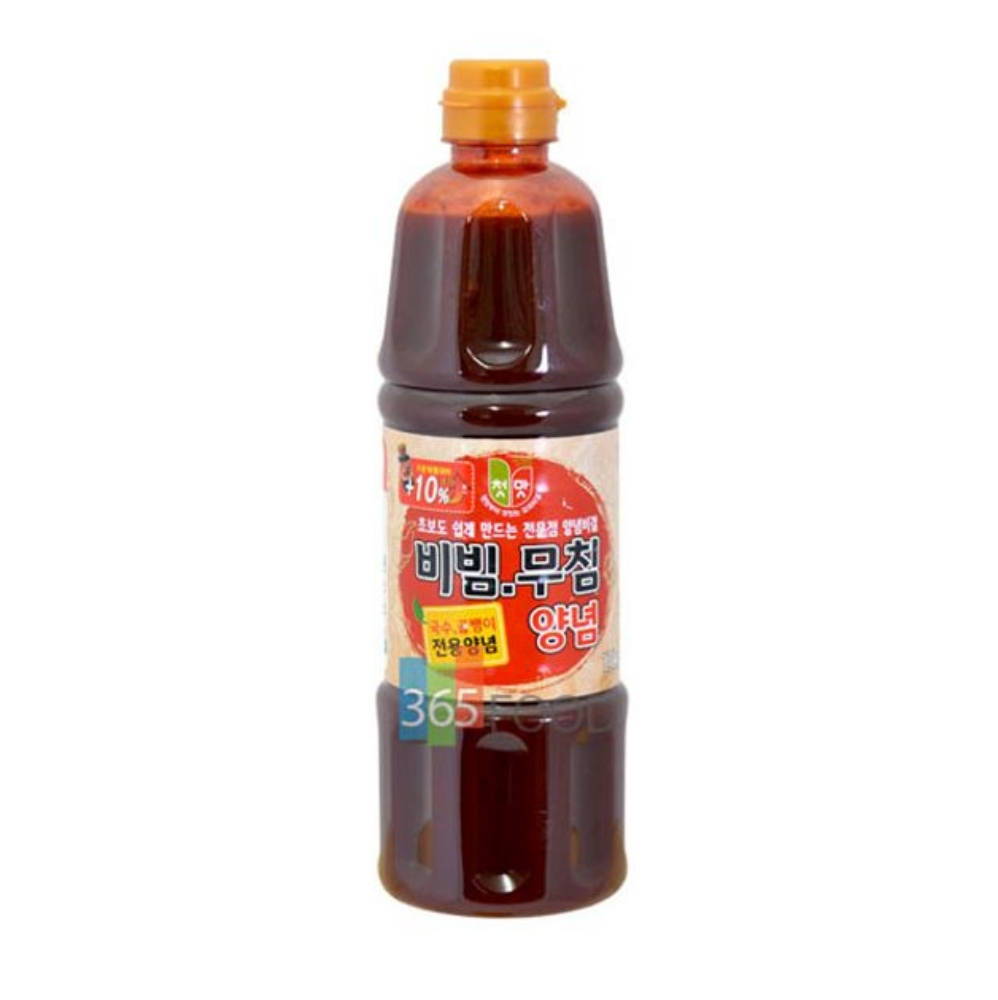 양념 비빔무침양념 쫄면 청우식품 1.1kg 양념장 무침양념 : 서치플레이스D