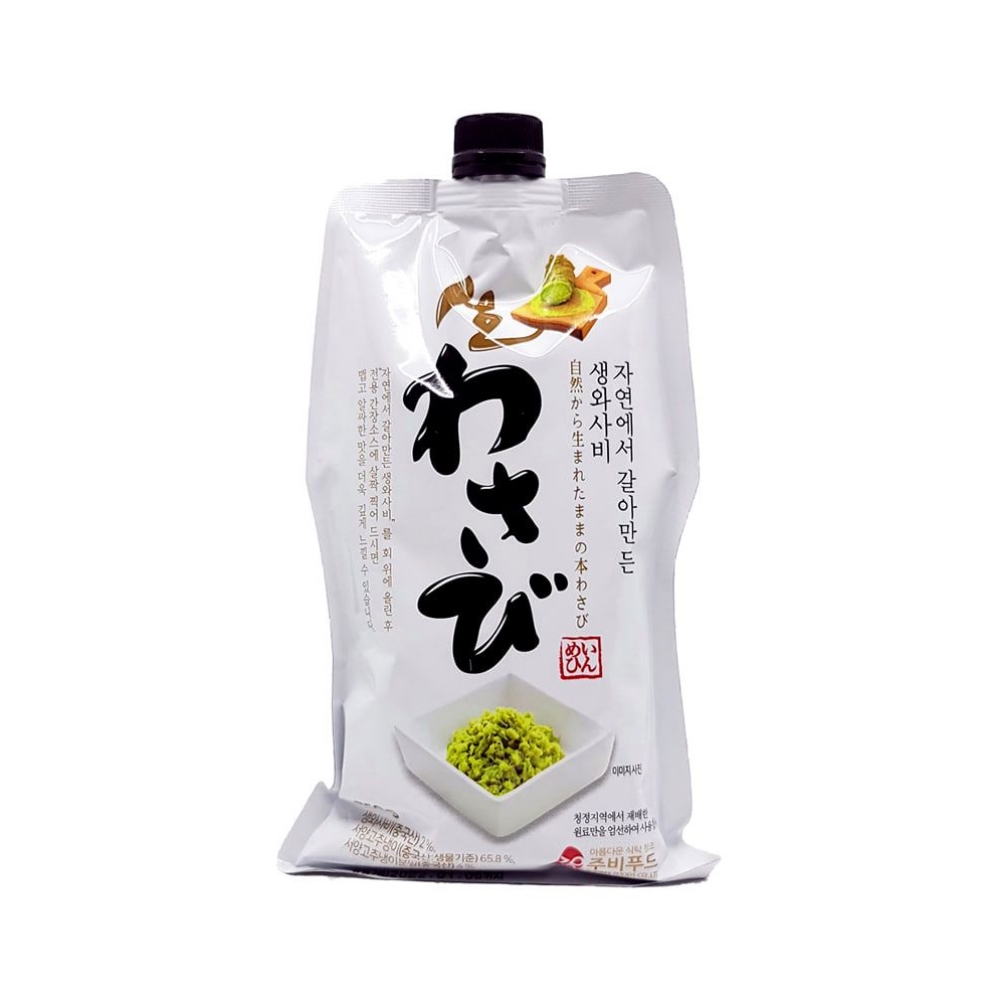 생와사비 주비푸드 와사비 냉장 자연에서 갈아만든 750g 고추냉이 : 서치플레이스D