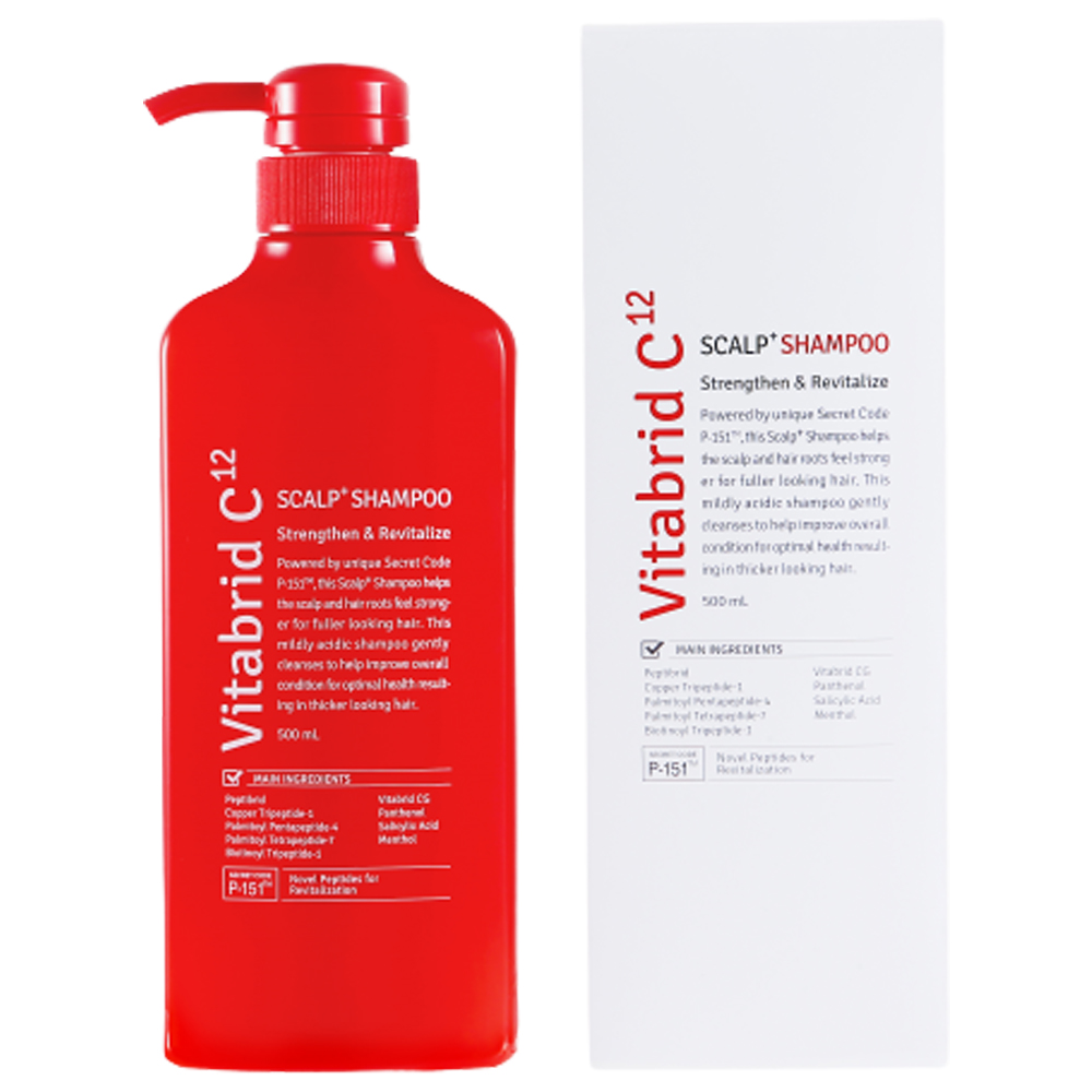 현대바이오 비타브리드 스칼프 탈모 샴푸 플러스 500ml 4개 총 2,000ml : 운도도씨