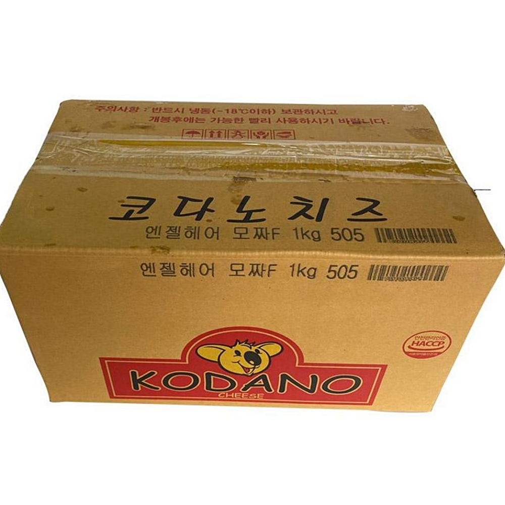 1박스 모짜 조흥 엔젤헤어 치즈 F 1KG : 수앤서마켓3