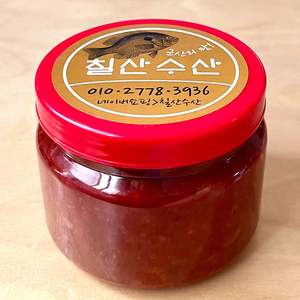 토하젓갈 토하젓 민물새우 젓갈 국내제조 500g : 칠산수산