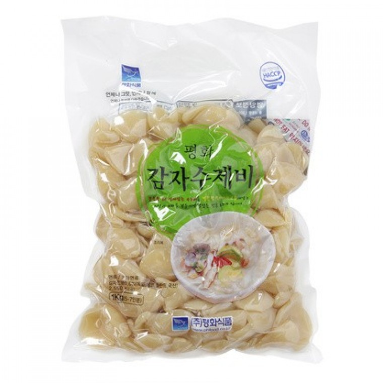 감자수제비 1kg/평화식품 : 헤르메스타운