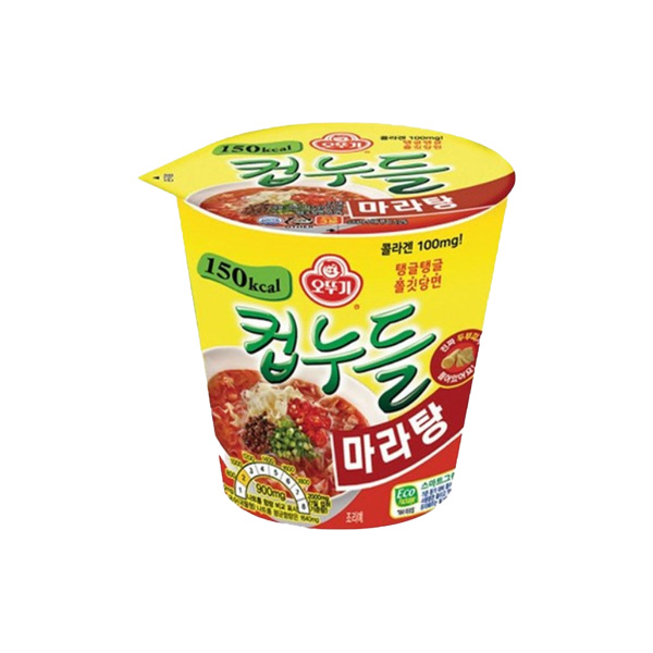 오뚜기 컵누들 마라탕 44.7g 컵라면 작은컵 : 데이월드