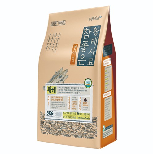 소프트플러스 참좋은 반습식 황태사료 1kg(25년9월) : 맘편한캣독