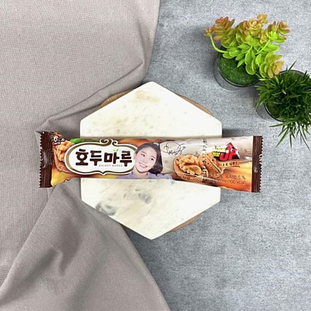 호두아이스크림 해태 설레이는 맛 호두마루바 40개 호두마루 막대아이스크림 : 수앤서마켓B