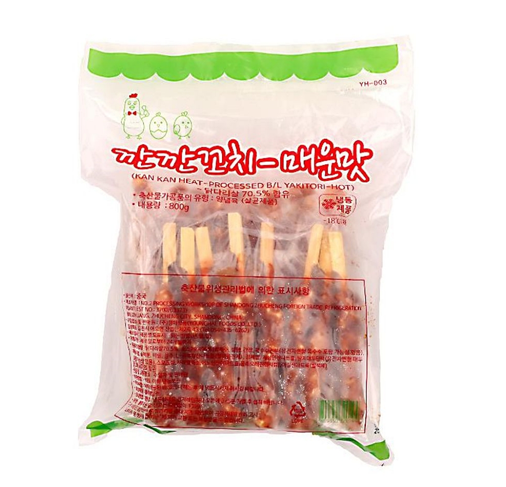 미니꼬지 꼬치 영해 매운맛 800G 깐깐 깐깐 : 수앤서마켓B