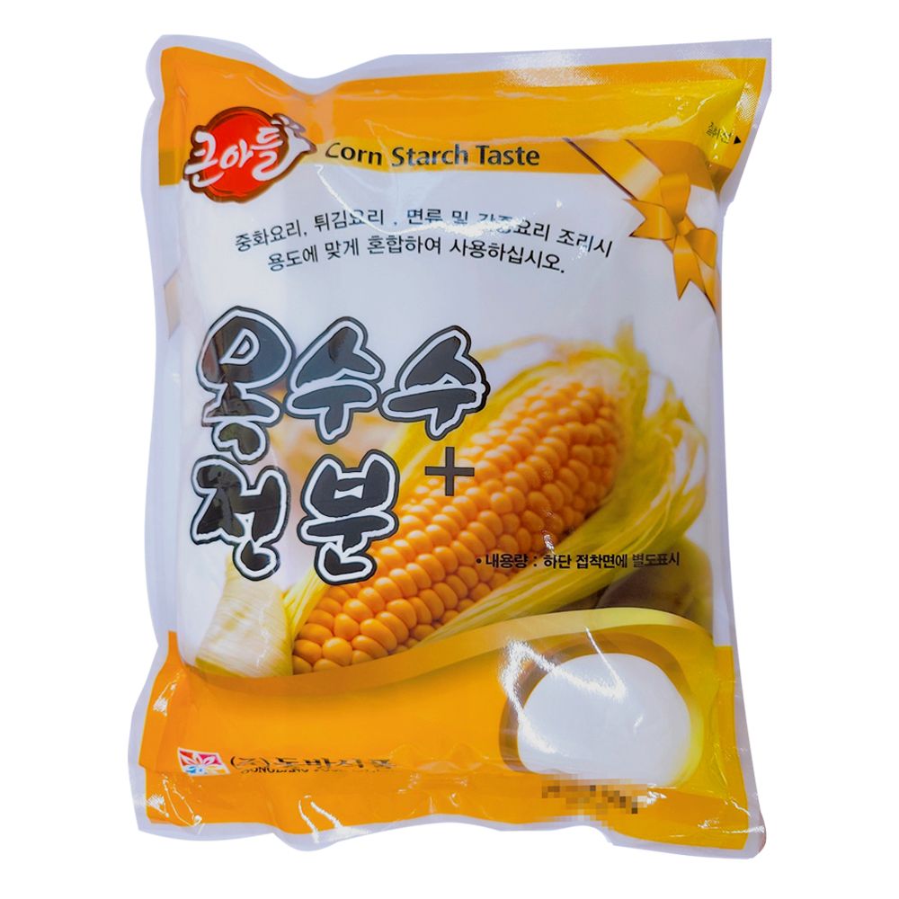 동방식품 큰아들 옥수수맛전분 500g : 독수리마켓