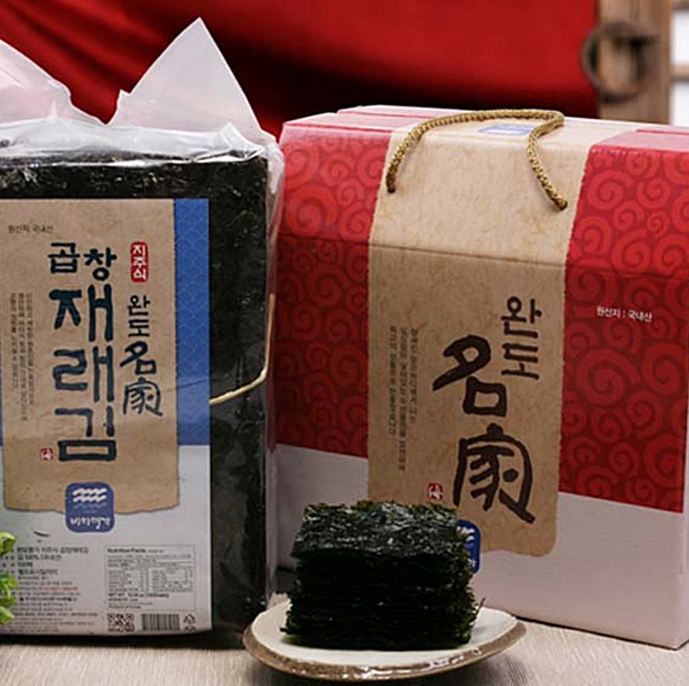 재래김 고급곱창 완도명가 선물세트2호 : 수앤서마켓