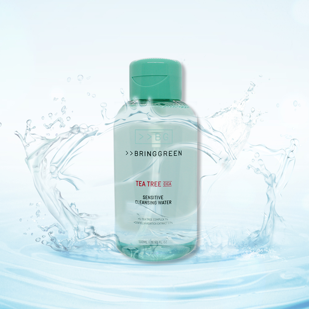 브링그린 티트리시카 센시티브 클렌징워터 500ml (미세먼지 세정) : 보민상점