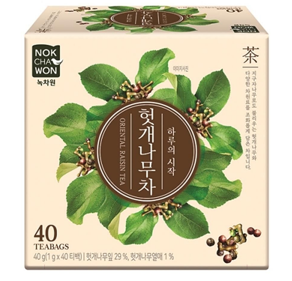 헛개 옥수수 국내산 헛개나무차 40T 녹차 티백 차 : 수앤서마켓B