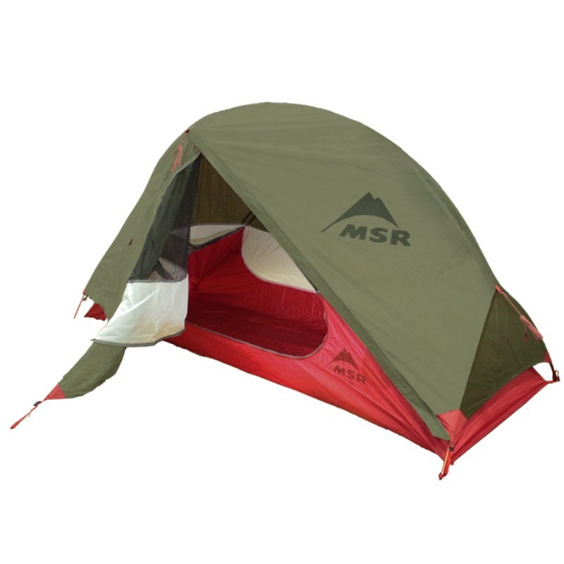 MSR 1인용 텐트 하바 NX MSR HUBBA NX TENT 6203 GREEN 솔로 캠 : 코코멜듀