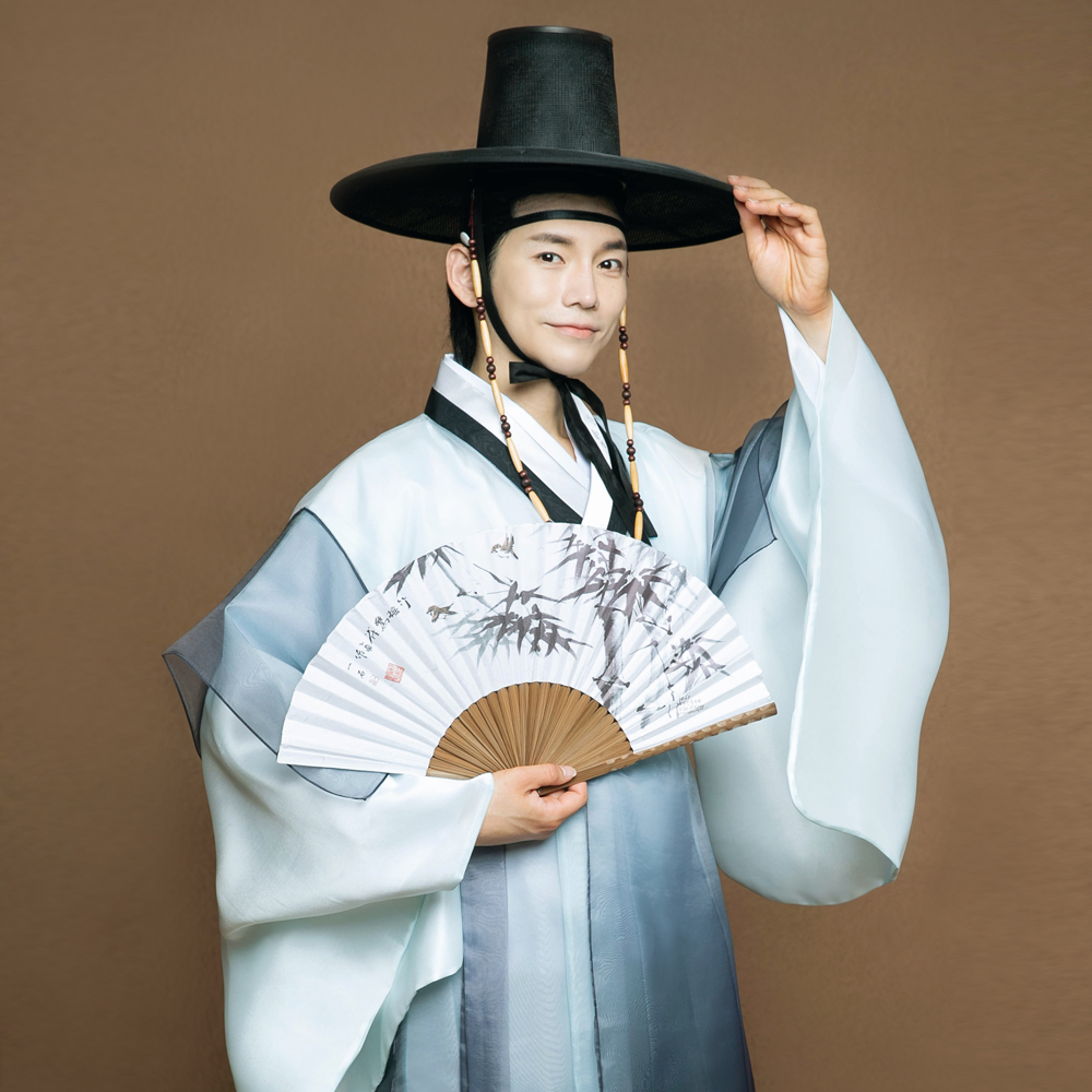 [대여] 조선시대 꽃선비 양반 사극 의상 졸업사진 한복대여 : 한복단