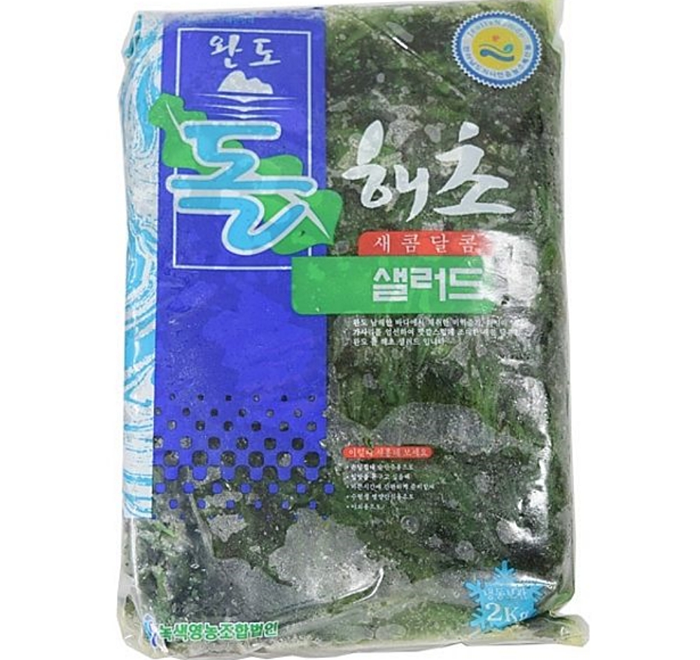 돌해초 해조류 완도 2kg2개 해초 냉동식품 냉동해초 : 수앤서마켓B