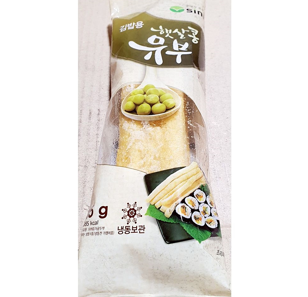분식재료 두부 신미 김밥유부 21x6cm 115g 초밥유부 수산 : 수앤서마켓B