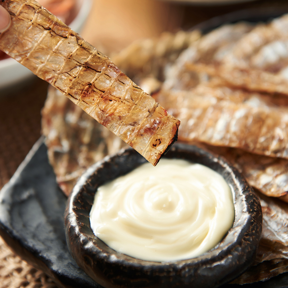 단짠단짠 두꺼운 손바닥 쥐포 (약270g) 건강 간식 간편 맥주 안주 파지 건어물 건조 쥐치 쥐포 : 꽁지온라인유통