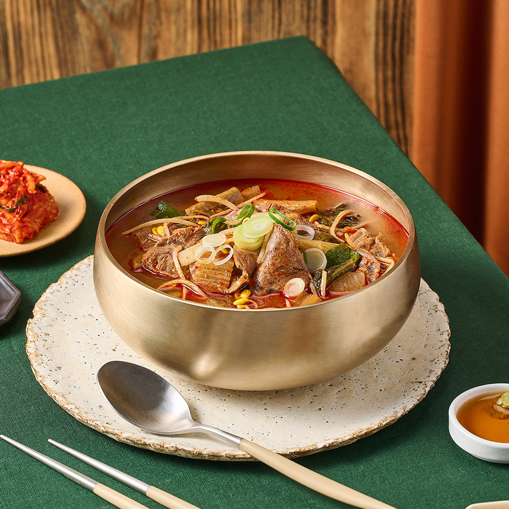 [본가큰댁 설렁탕] 전통 가마솥방식 얼큰 소고기국밥(1.2kg) : 본가큰댁설렁탕
